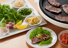 巻き巻き焼肉と簡単ナムル