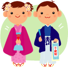 七五三イラスト