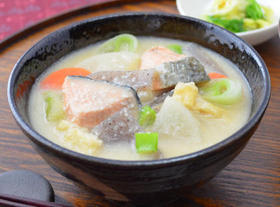 鮭のかす汁