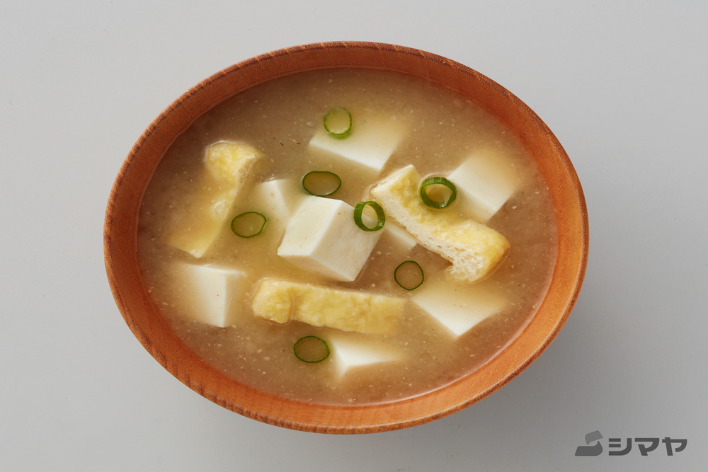 豆腐と油揚げのみそ汁 豆腐と油揚げのみそ汁