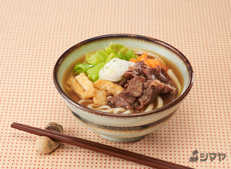 吉田風の肉うどん 吉田風の肉うどん