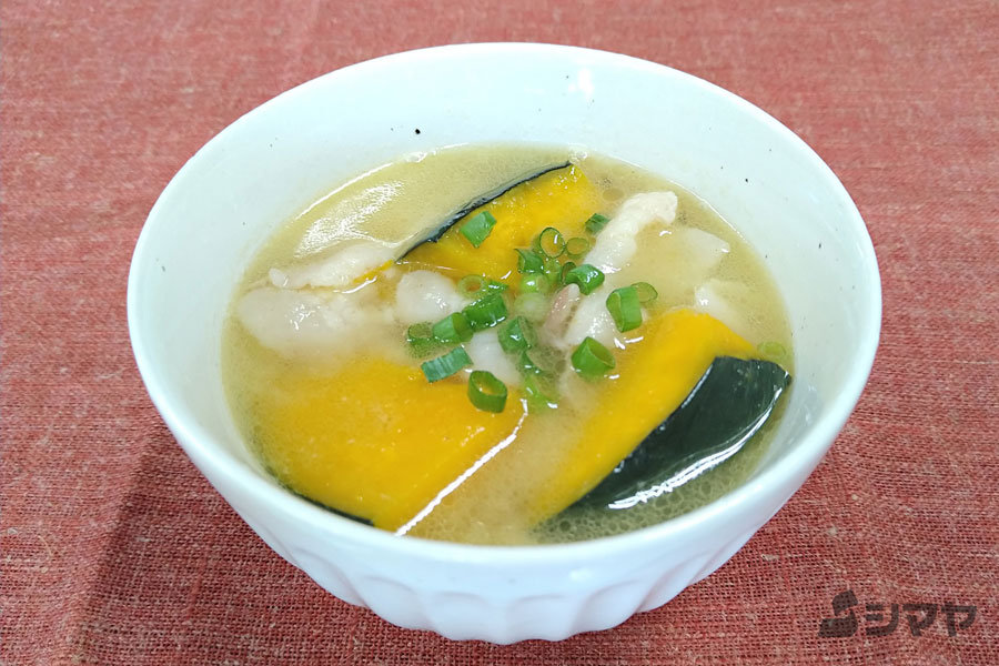 かぼちゃの豚汁