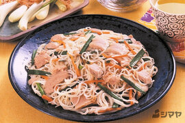 ツナ入りそうめんチャンプルー