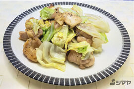 鶏肉とキャベツのうまタレ炒め