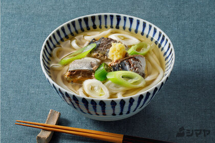 サバ缶うどん