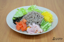 冷やし中華風サラダそば