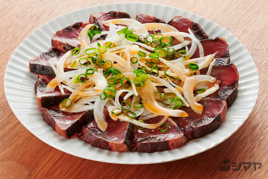 鰹のたたき　オニオンのせ