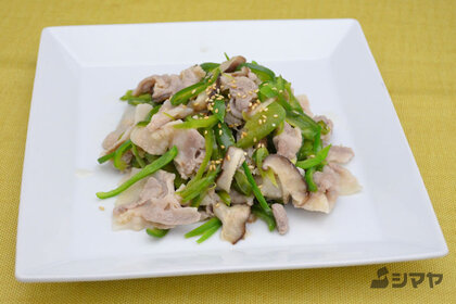 豚肉とピーマンのうまタレ炒め