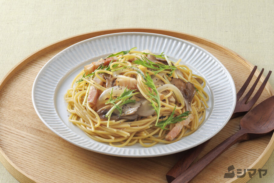 ベーコンの和風パスタ ベーコンの和風パスタ