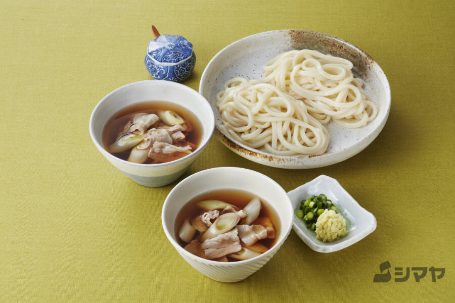 肉汁つけうどん