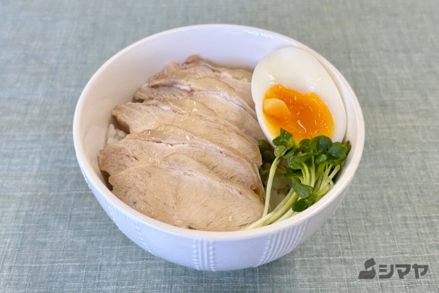 ゆず塩鶏チャーシュー丼